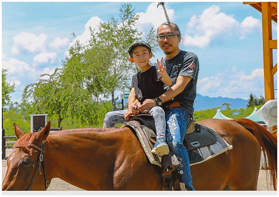 「ボクのパパはおさむらいさん♡」服部泰宏