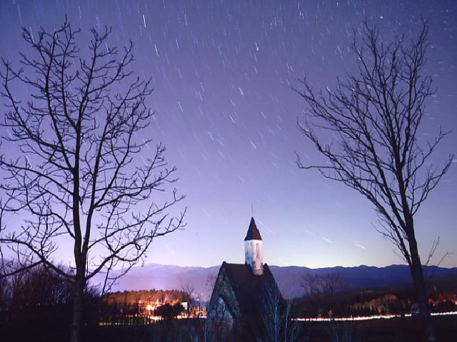 満点の星空
